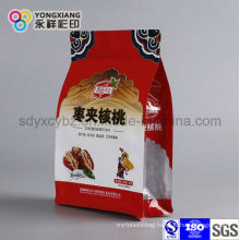 Dried Fruit Quad Bottom Plastic Packaging Bag